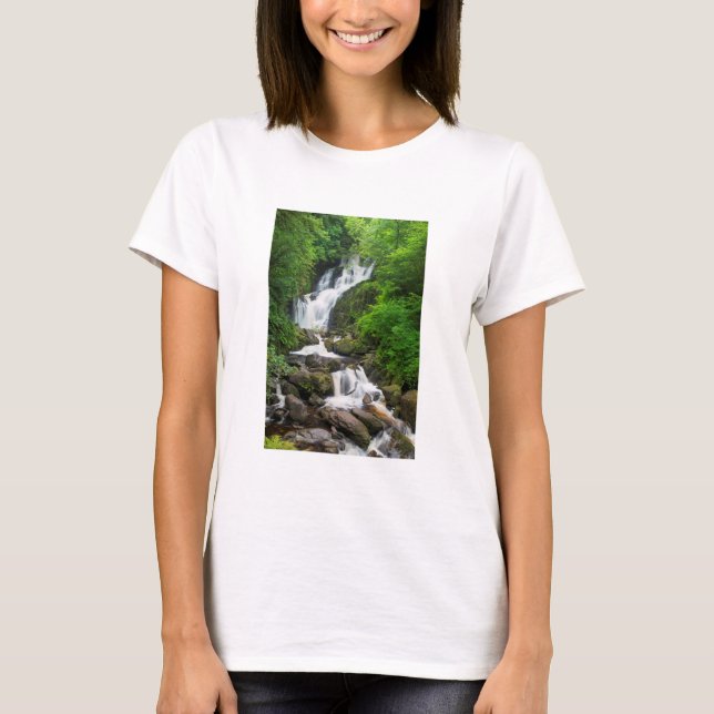 T-shirt Cascade de Torc, Irlande (Devant)