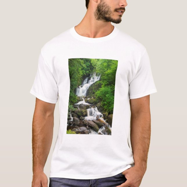 T-shirt Cascade de Torc paysage, Irlande (Devant)