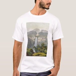 T-shirt Cascade de Vinagre de rivière, près du volcan de