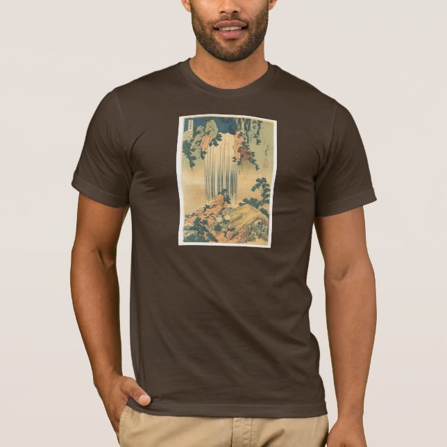 T-shirt Cascade de Yōrō dans la province de Mino (Devant)