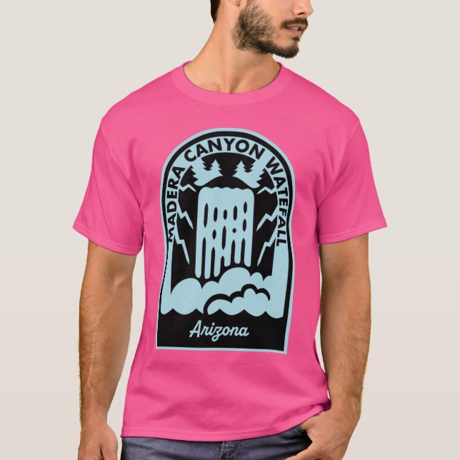 T-shirt Cascade du canyon de Madera Arizona (Devant)