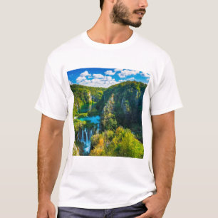 T-shirt Cascade élégante, Croatie