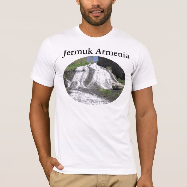 T-shirt Cascade Jermuk Arménie (Devant)