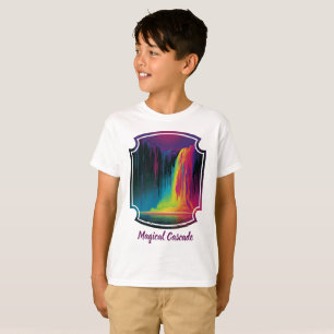 T-shirt Cascade magique, sérénité captivante