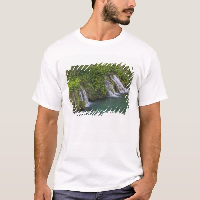 T-shirt Cascade, Parc national des lacs de Plitvice et (Devant)