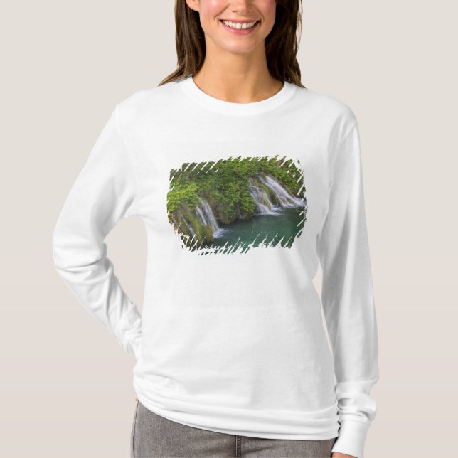 T-shirt Cascade, Parc national des lacs de Plitvice et (Devant)