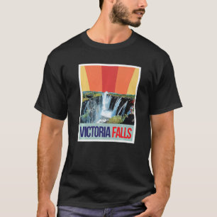 T-shirt Cascade Souvenir Afrique Victoria Falls Zimbabwe