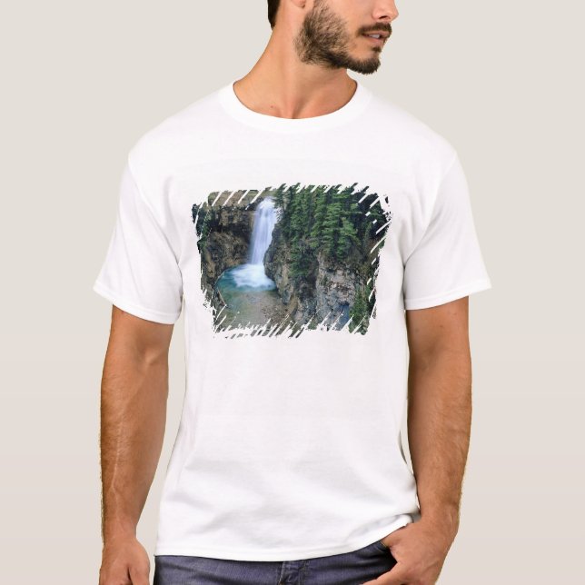 T-shirt Cascade sur Falls Creek dans Lewis et Clark (Devant)