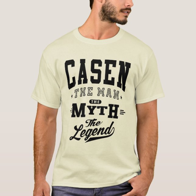 T-shirt Casen Nom personnalisé Anniversaire Cadeau (Devant)