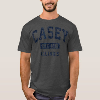 T-shirt Casey Illinois IL Vintage Athletic Sports Design