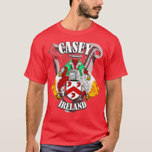 T-shirt Casey Nom de famille Anglais et Irlandais