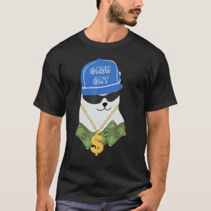T-shirt Cash Cat Money Trending Meme Design