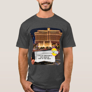 T-Shirt Casino Blagues sur les Emballages de Chewi