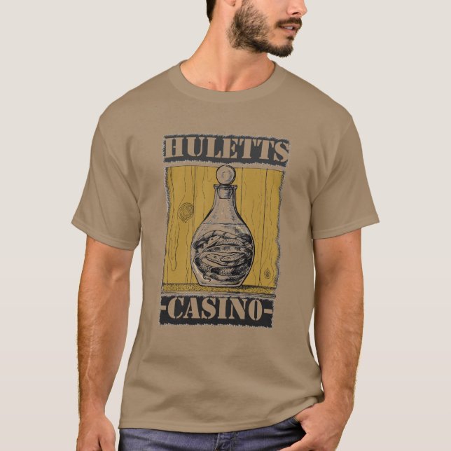 T-shirt Casino de Huletts - ne buvez pas du jus de serpent (Devant)