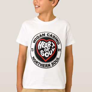 T-shirt Casino du nord de Wigan d'âme