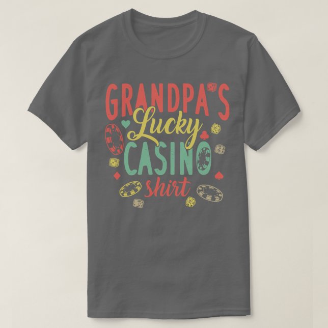 T-shirt Casino Funny Gambling (Design devant)