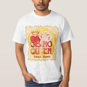 T-shirt Casino Gold Queen