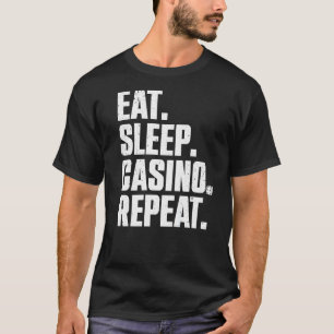 T-shirt Casino Pour Homme Femme Casino Joueur Poker