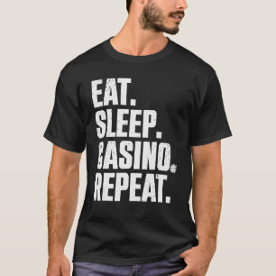 T-shirt Casino Pour Homme Femme Casino Joueur Poker