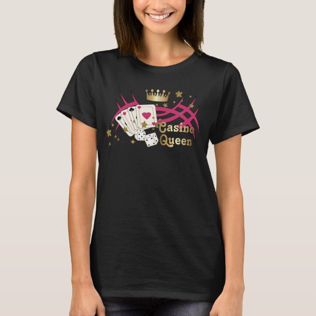 T-shirt Casino Queen (Devant)