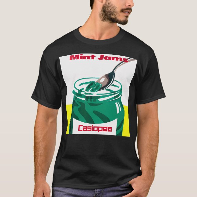 T-shirt Casiopea - Mint Jams (1982) (Devant)