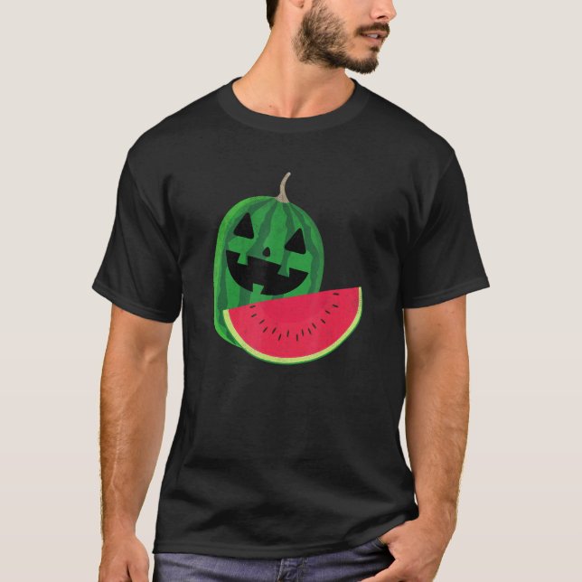 T-shirt Casmelon Slice Melon Lazy Costume d'Halloween (Devant)