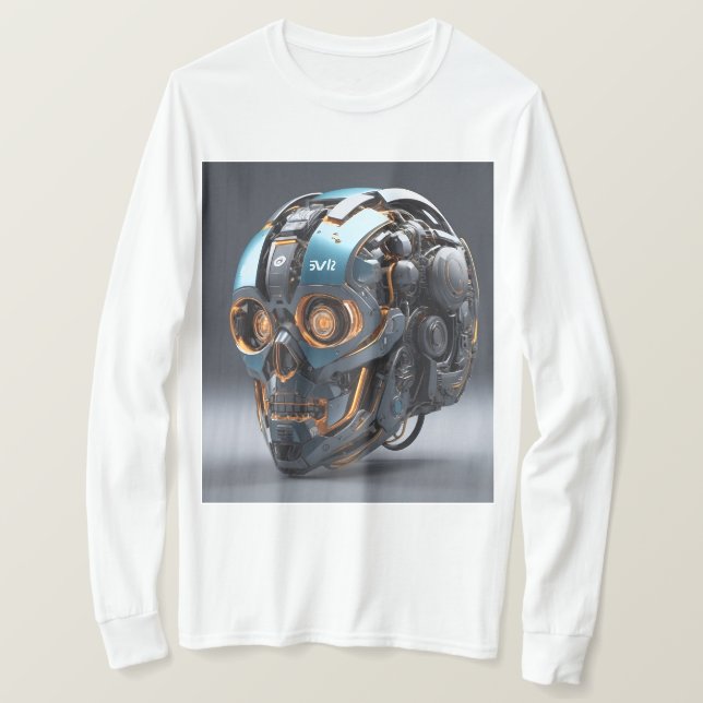 T-shirt casque (Design devant)