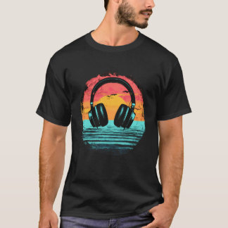 T-shirt Casque audio avec musique relaxante de coucher de 