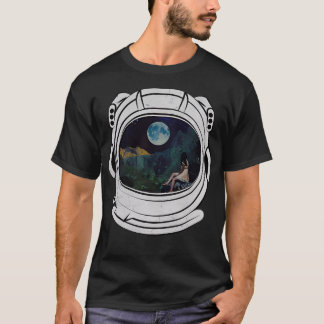 T-shirt Casque d'astronaute - Explorez L'Univers