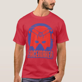 T-shirt Casque DC Comics Peacemaker Badge éclaboussure de 