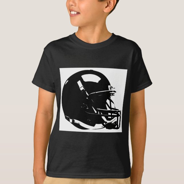 T-shirt Casque de football Pop Art (Devant)