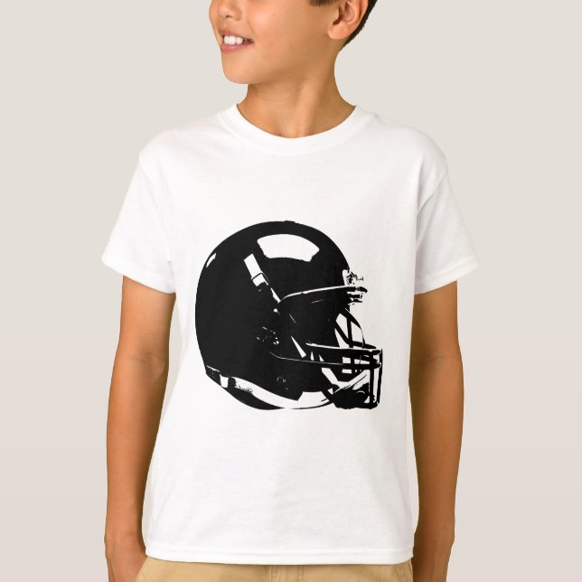 T-shirt Casque de football Pop Art (Devant)