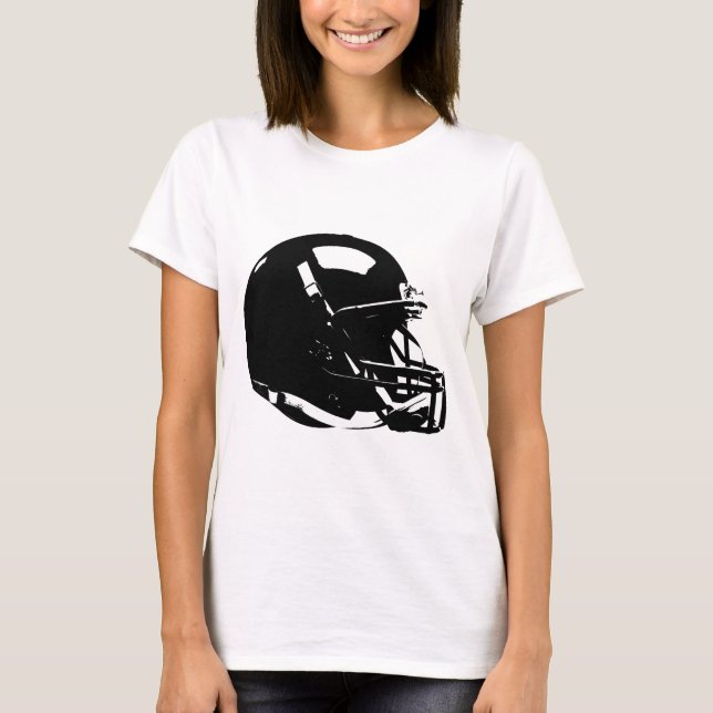T-shirt Casque de football Pop Art (Devant)