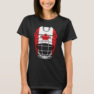 T-shirt Casque de hockey sur glace - Canada