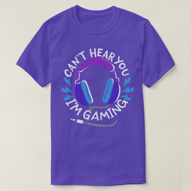 T-shirt Casque de jeu (Design devant)
