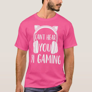 T-shirt Casque de jeu vidéo Jeu de jeu