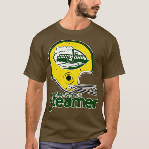 T-shirt Casque de l'équipe de vapeur Shreveport Steamer dé