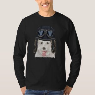 T-shirt Casque de moto vintage Coton de Tulear