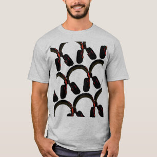 T-shirt casque de musique djs