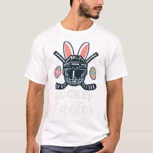 T-shirt Casque de Pâques de hockey sur glace Sports Hommes
