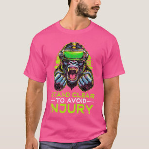 T-shirt Casque de réalité virtuelle Gorilla VR Gamer singe