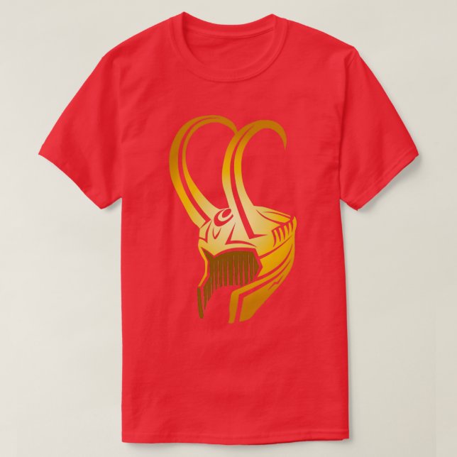 T-shirt Casque de rune de mythologie viking Norse (Design devant)
