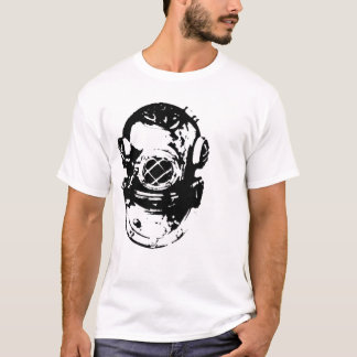 T-shirt casque de scaphandre