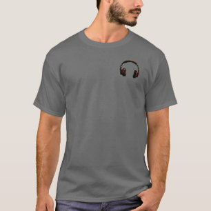 T-shirt casque DJ d.j.
