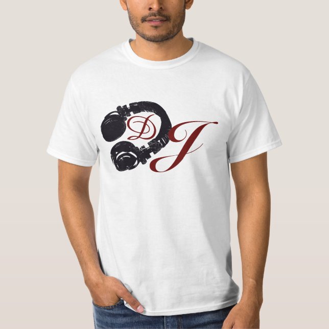 T-shirt Casque DJ deejay (Devant)