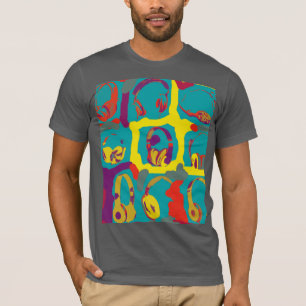 T-shirt casque dj pop art
