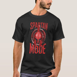 T-shirt Casque en mode spartiate Gladiateur Gym grec Spart