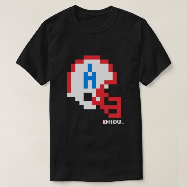 T-shirt Casque HOU - Tecmo Bowl Shirt Essential (Design devant)