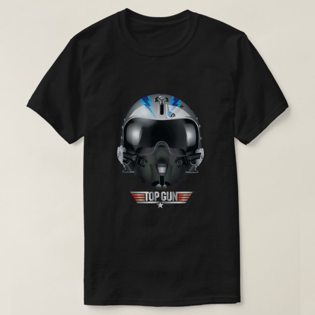 T-shirt Casque Iceman Top Gun (Design devant)