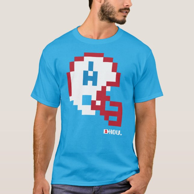 T-shirt casque Oilers Tecmo Bowl (Devant)